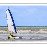 Les chars-à-voile à Ault