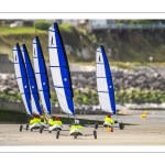 Les chars-à-voile à Ault