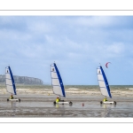 Les chars-à-voile à Ault