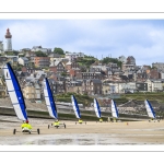 Les chars-à-voile à Ault