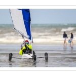 Les chars-à-voile à Ault