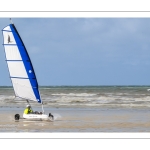 Les chars-à-voile à Ault