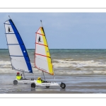 Les chars-à-voile à Ault