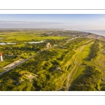 La Mollière d'Aval - vue sur Cayeux-sur-mer et le cordon de galets venus des falaises