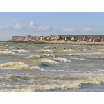 Audresselles vue depuis la baie de la Slack