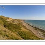 La côte en direction d'Audresselles vue depuis le Cran-aux-Oeufs