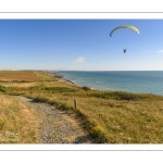 La côte en direction d'Audresselles vue depuis le Cran-aux-Oeufs