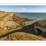 Le sentier des Crans, La côte en direction du cap Gris-Nez