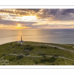 coucher de soleil sur le Cap Blanc-Nez