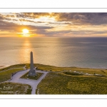 coucher de soleil sur le Cap Blanc-Nez