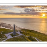 coucher de soleil sur le Cap Blanc-Nez