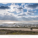 Une après-midi de Février, alors que les promeneurs viennent profiter du soleil sur la plage du Crotoy en baie de Somme. Saison : Hiver - Lieu : Le Crotoy, Baie de Somme, Somme, Picardie, Hauts-de-France, France. One afternoon in February, while walkers come to enjoy the sun on the beach of Crotoy in the Bay of Somme. Season: Winter - Location: Le Crotoy, Somme Bay, Somme, Picardie, Hauts-de-France, France.