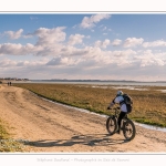 Une après-midi de Février, alors que les promeneurs viennent profiter du soleil sur la plage du Crotoy en baie de Somme. Saison : Hiver - Lieu : Le Crotoy, Baie de Somme, Somme, Picardie, Hauts-de-France, France. One afternoon in February, while walkers come to enjoy the sun on the beach of Crotoy in the Bay of Somme. Season: Winter - Location: Le Crotoy, Somme Bay, Somme, Picardie, Hauts-de-France, France.