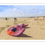 Affluence de Kitesurf au Crotoy