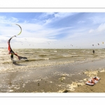 Affluence de Kitesurf au Crotoy