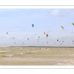 Affluence de Kitesurf au Crotoy