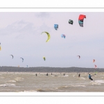 Affluence de Kitesurf au Crotoy