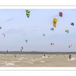 Affluence de Kitesurf au Crotoy