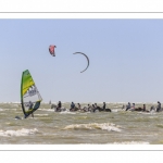 Affluence de Kitesurf au Crotoy