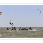 Affluence de Kitesurf au Crotoy