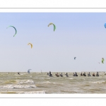 Affluence de Kitesurf au Crotoy