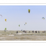 Affluence de Kitesurf au Crotoy