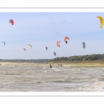 Affluence de Kitesurf au Crotoy