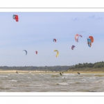 Affluence de Kitesurf au Crotoy