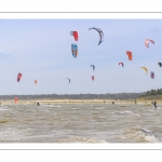 Affluence de Kitesurf au Crotoy