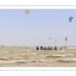 Affluence de Kitesurf au Crotoy