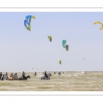 Affluence de Kitesurf au Crotoy