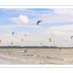 Affluence de Kitesurf au Crotoy