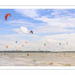 Affluence de Kitesurf au Crotoy