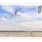 Affluence de Kitesurf au Crotoy