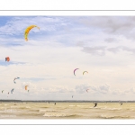 Affluence de Kitesurf au Crotoy