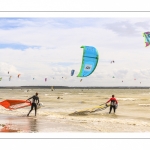 Affluence de Kitesurf au Crotoy