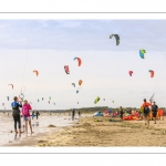 Affluence de Kitesurf au Crotoy