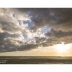 Eclaircie sur la plage du Crotoy