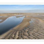 Le Crotoy vu depuis le Hourdel
