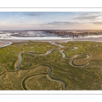 Méandres des rieux face au Crotoy