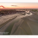 Saison : été - Lieu : Le Crotoy, Baie de Somme, Somme, Hauts-de-France, France.