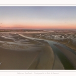 Saison : été - Lieu : Le Crotoy, Baie de Somme, Somme, Hauts-de-France, France. Panorama par assemblage d'images 6776 x 3388 px