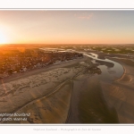 Saison : été - Lieu : Le Crotoy, Baie de Somme, Somme, Hauts-de-France, France.