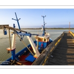 Chalutier dans le port du Crotoy