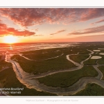 Saison : été - Lieu : Le Hourdel, Baie de Somme, Somme, Hauts-de-France, France. Panorama par assemblage d'images 5474 x 3649 px