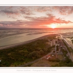 Saison : été - Lieu : Le Hourdel, Baie de Somme, Somme, Hauts-de-France, France. Panorama par assemblage d'images 6738 x 3369 px