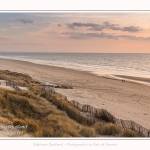 Les dunes et la plage de Quend-Plage, en hiver. Saison : Hiver - Lieu : Quend-Plage, Somme, Picardie, Hauts-de-France, France. The dunes and beach of Quend-Plage, in winter. Season: Winter - Location: Quend-Plage, Somme, Picardy, Hauts-de-France, France.