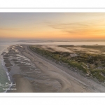 Aube brumeuse sur les dunes du Marquenterre près de Fort-Mahon