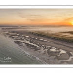 Aube brumeuse sur les dunes du Marquenterre près de Fort-Mahon