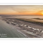 Aube brumeuse sur les dunes du Marquenterre près de Fort-Mahon